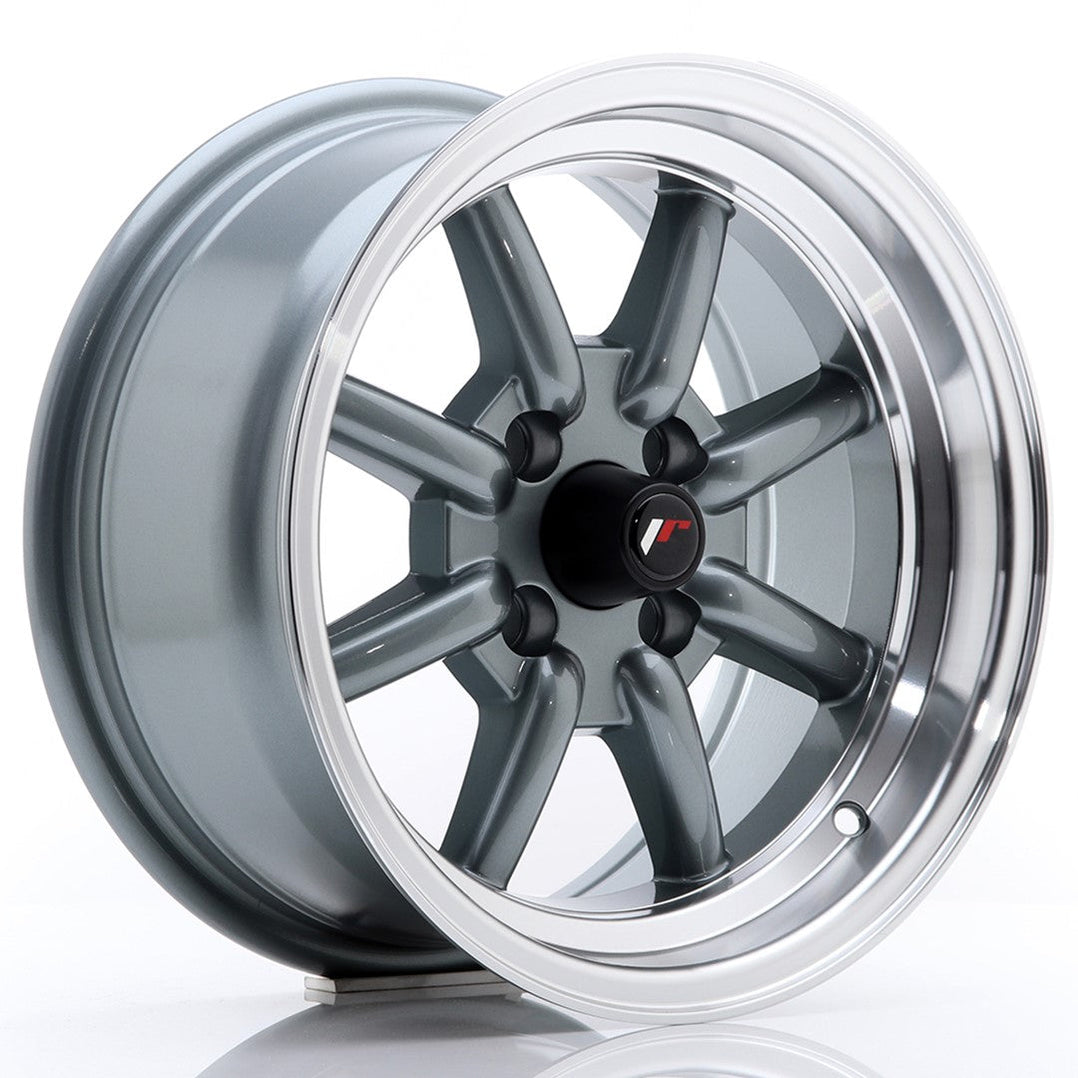 Japan Racing JR19 Gunmetal - 14x7 | 4x100 | +0 | 73.1mm | Felgkongen AS