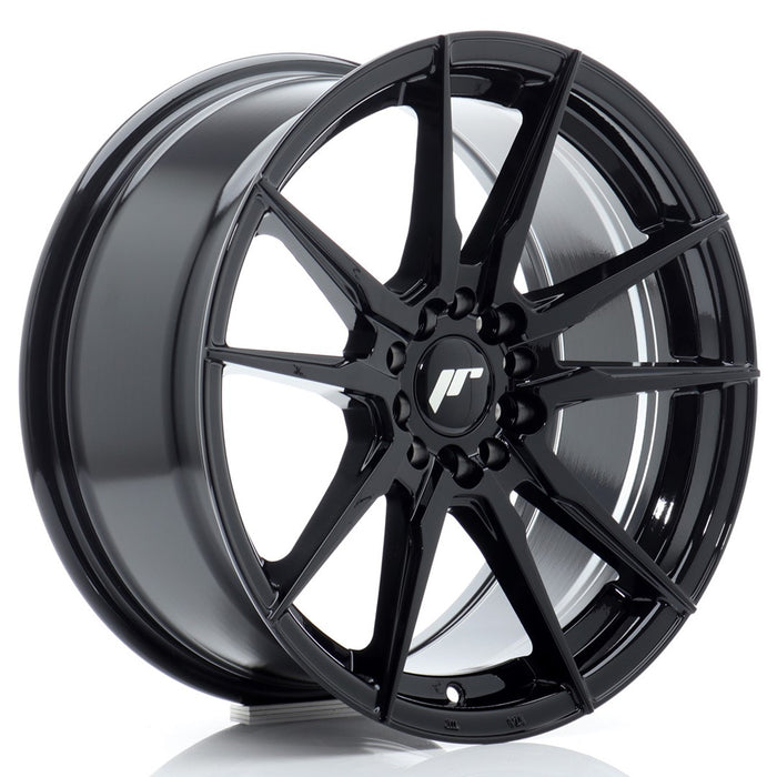 felger-Japan-Racing-JR21-Gloss-Black-17x8-5x110/5x120-et-35-72.6mm