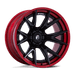 Felger-Fuel-1PC-CATALYST-Matte-Black-With-Candy-Red-Lip-20x9-6x139.7-et20-106.1