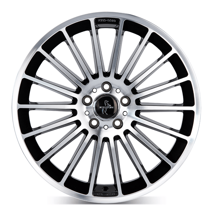 Keskin KT15 Black Front Polish - 19x8.5 | 5x112 | +45 | 66.6mm