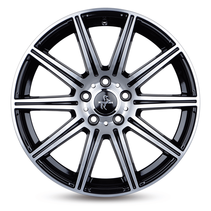 Keskin KT16 Black Front Polish - 18x8 | 5x112 | +30 | 66.6mm