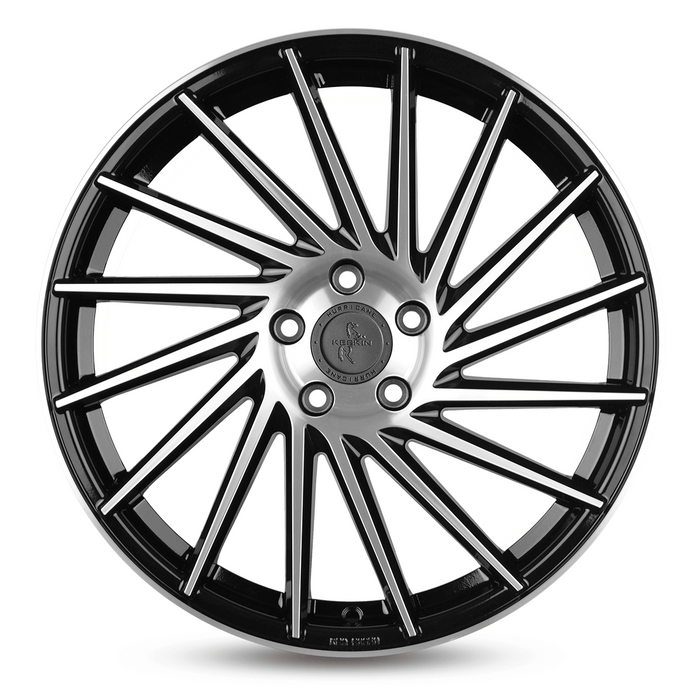 Keskin KT17 Black Front Polish - 19x8.5 | 5x108 | +45 | 72.6mm