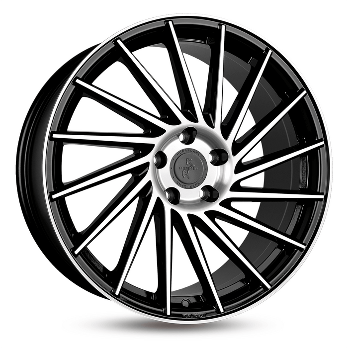 Keskin KT17 Black Front Polish - 19x8.5 | 5x108 | +45 | 72.6mm