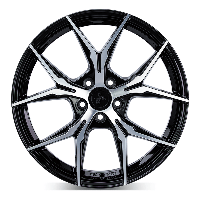 Keskin KT19N Black Front Polish - 19x8.5 | 5x112 | +30 | 72.6mm