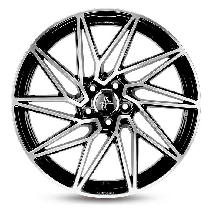 Keskin KT20 Black Front Polish - 20x8.5 | 5x120 | +35 | 72.6mm