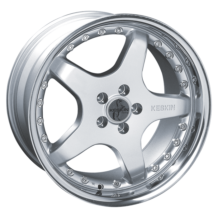 Keskin KT6 Silver Lip Polish - 17x9 | 5x100 | +30 | 63.4mm