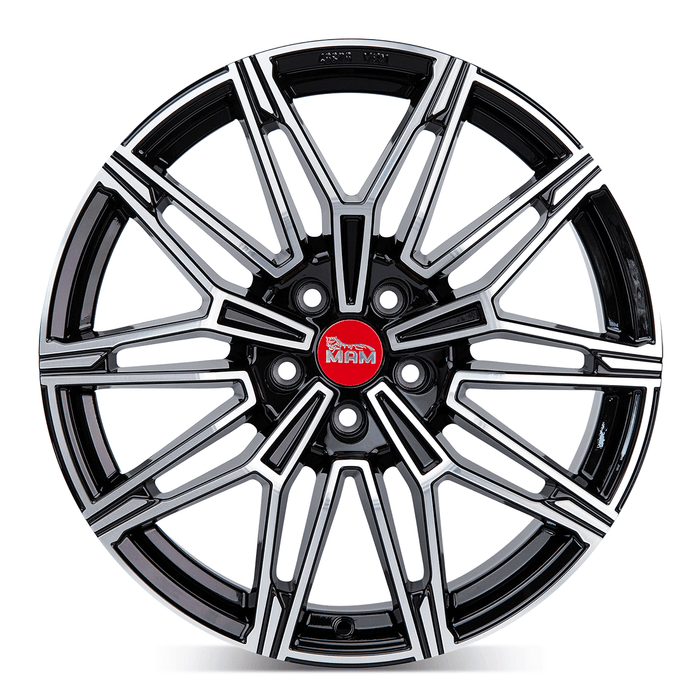 MAM B3N Black Front Polish - 19x8.5 | 5x112 | +30 | 66.65mm