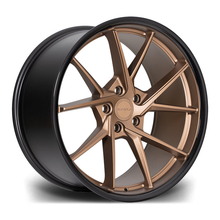 Riviera-RF1-Matt-Bronze-Gloss-Black-Lip-20x8.5-5x120-ET35-72.6mm-felger-wheels-rims
