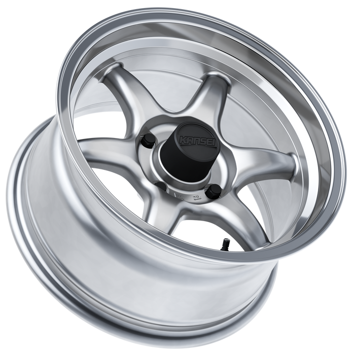 KANSEI Tandem Hyper Silver - 15x7 | 4x114.3 | +0 | 73.1mm