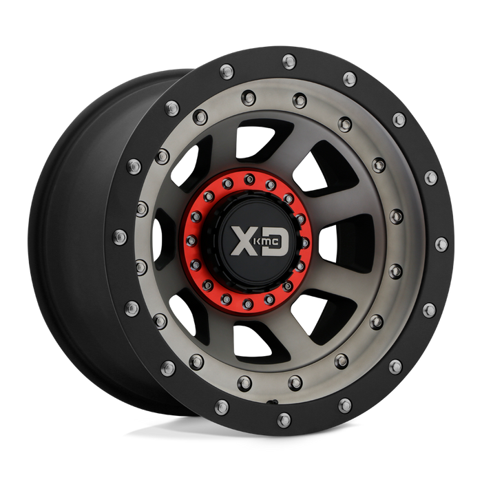 Felger-XD-XD137-Satin-Black-Dark-Tint-17x8-5x127/5x139.7-12-78.1