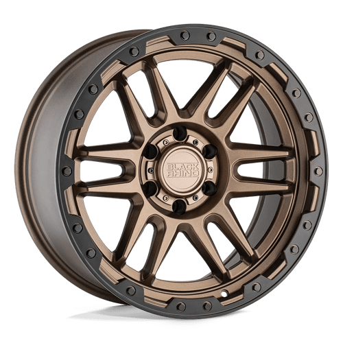 Felger-Black-Rhino-APC-Matte-Bronze-W/-Black-Ring-&-Black-Bolts-17x8.5-5x127-18-71.50mm