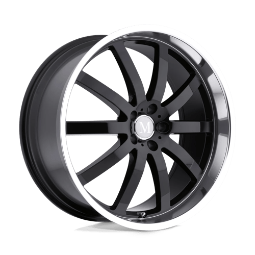 Felger-Mandrus-MAW-Gloss-Black-W/-Mirror-Cut-Lip-17x8-5x112-25-66.56mm