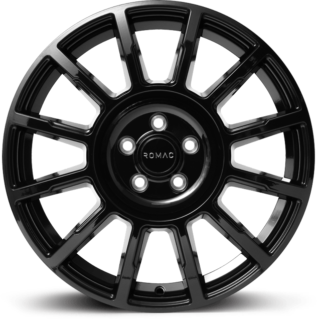 Romac Stealth Gloss Black - 18x7.5 | 5x160 | +54 | 65.1mm