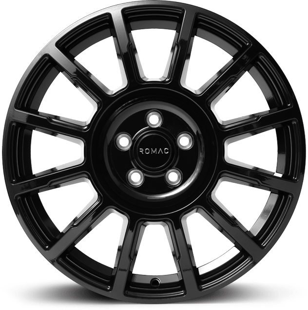 Romac Stealth Gloss Black - 16x6.5 | 6x130 | +50 | 84.1mm