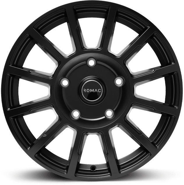 Romac Stealth Satin Black - 16x6.5 | 6x130 | +50 | 84.1mm