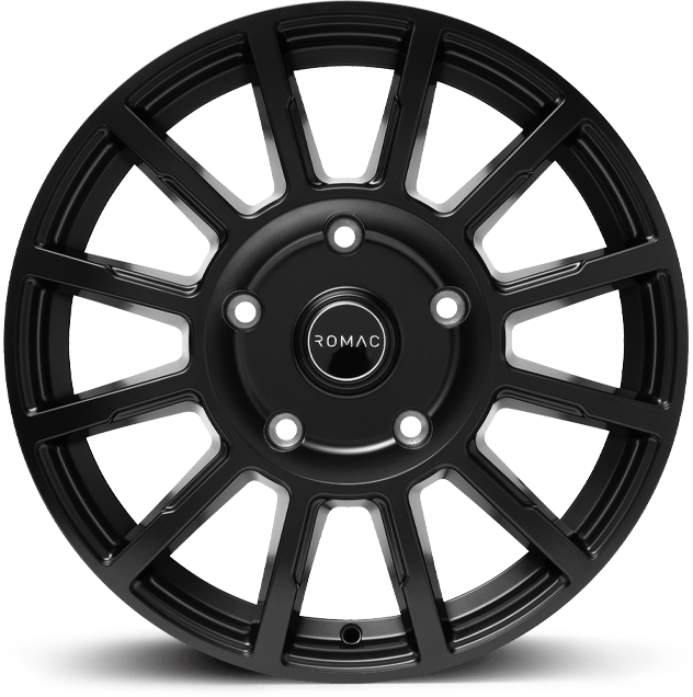 Romac Stealth Satin Black - 16x6.5 | 5x118 | +50 | 71.1mm