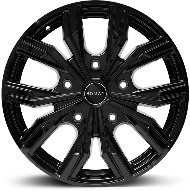 Romac Torque Gloss Black - 16x6.5 | 5x120 | +50 | 65.1mm