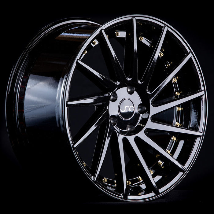JNC-JNC051-Gloss-Black-Gold-Rivets-Black-18x9.5-73.1-wheels-rims-felger-Felgkongen
