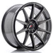 Japan-Racing-JR11-Hyper-Gray-19x8.5-5x100/5x120-ET35-74.1mm-Felger-wheels-rims-Grey-jr-wheels