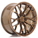 Concaver-CVR1-Brushed-Bronze-23x10-BLANK-74.1mm-Felger-wheels-rims-Bronze