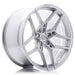 Concaver-CVR5-Brushed-Titanium-20x10-BLANK-72.6mm-Felger-wheels-rims-Silver