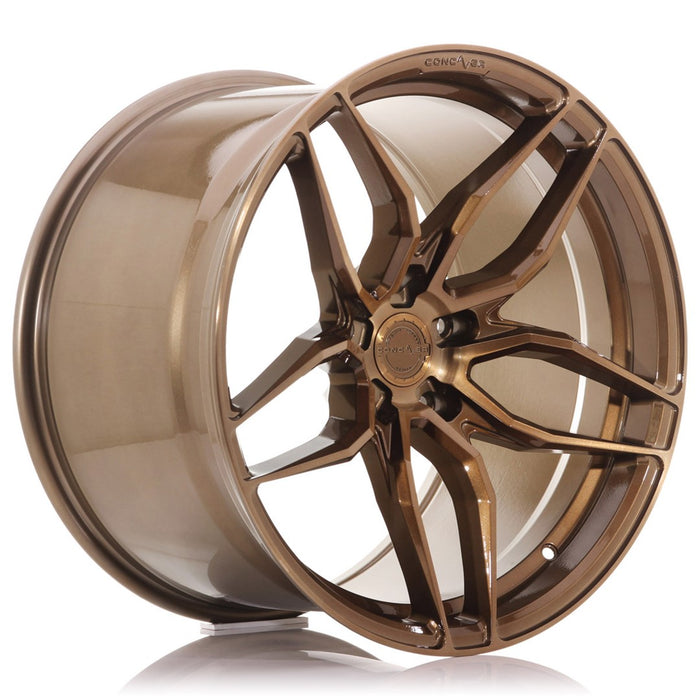 Concaver-CVR3-Brushed-Bronze-19x8.5-5x112-ET35-66.6mm-Felger-wheels-rims-Bronze