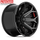 4PLAY 4P80R Brushed Black - 22x10 | 8x170 | -24 | 124.9mm