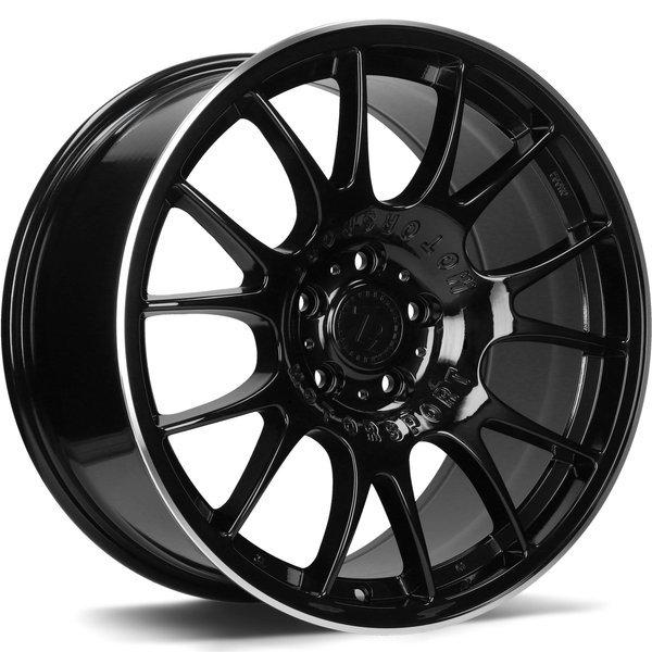 79Wheels-SV-H-Black-Glossy-Lip-Polished-Black-18x8-66.6-wheels-rims-felger-Felgkongen