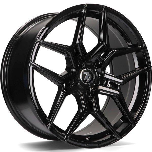 79Wheels-SV-B-Black-Glossy-Black-19x9.5-74.1-wheels-rims-felger-Felgkongen