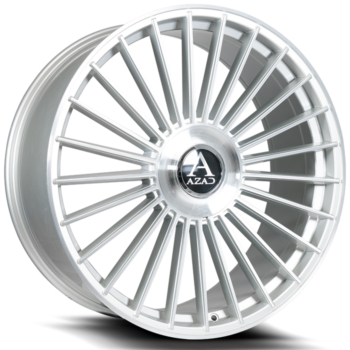 Azad-AZ25-Brushed-Silver-Silver-22x9-73.1-wheels-rims-felger-Felgkongen