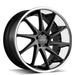 Azad-AZ23-Semi-Matte-Black-w/-Chrome-Black-20x9-66.56-wheels-rims-felger-Felgkongen