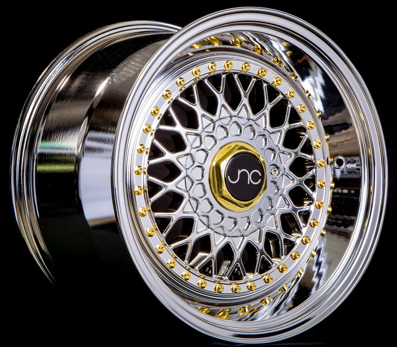 JNC-JNC004s-Platinum-Gold-Rivets-Grey-15x8-73.1-wheels-rims-felger-Felgkongen