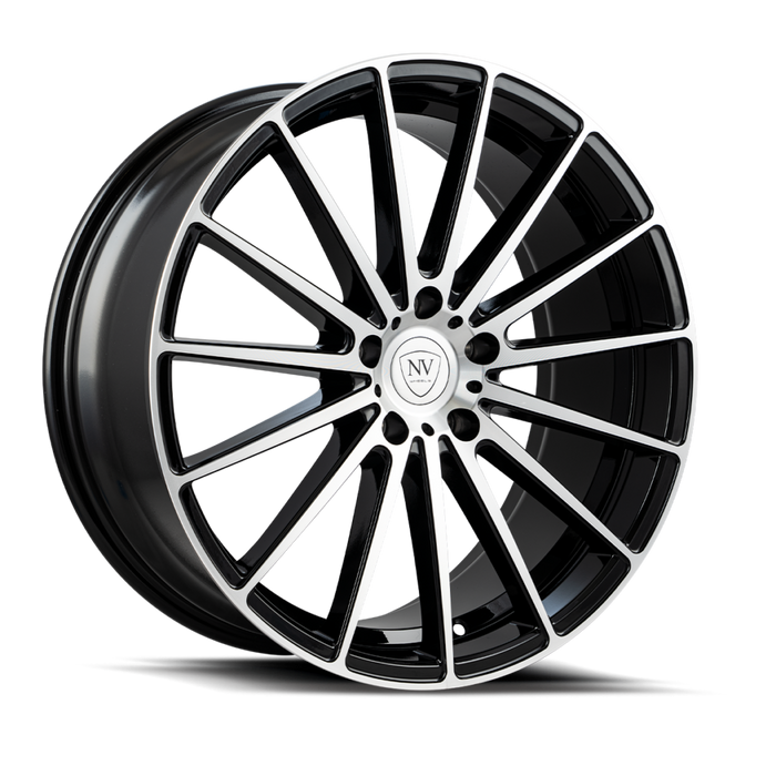 NV-NVXV-Gloss-Black-Machined-Face-Black-20x8.5-73.1-wheels-rims-felger-Felgkongen