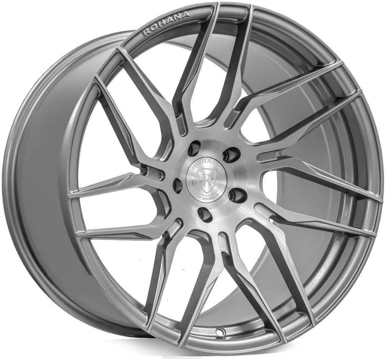 Rohana-RFX7-Brushed-Titanium-Silver-21x11.5-66.56-wheels-rims-felger-Felgkongen