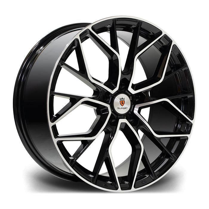 Stuttgart-SF12-Black-Polished-19x8.5-5x112-ET42-73.1mm-felger-wheels-rims