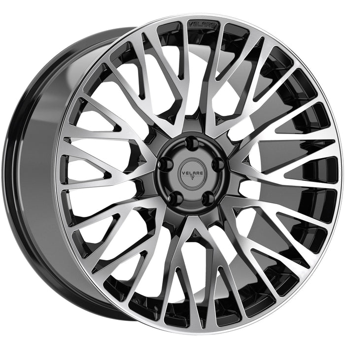 Velare-VLR01-Diamond-Black-Machined-Face-Black-23x10.5-74.1-wheels-rims-felger-Felgkongen