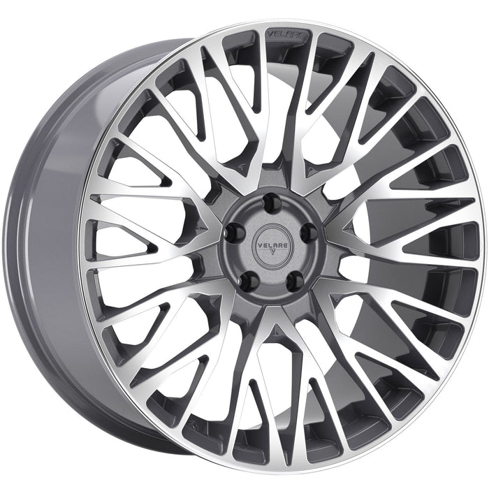 Velare-VLR01-Platinum-Grey-Machined-Face-Grey-22x9.5-71.56-wheels-rims-felger-Felgkongen