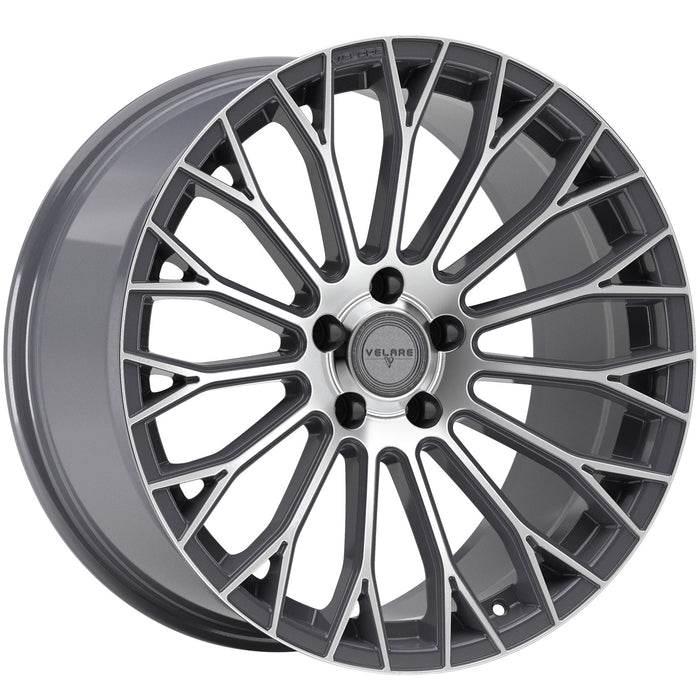 Velare-VLR12-Platinum-Grey-Machined-Face-Grey-20x8.5-66.6-wheels-rims-felger-Felgkongen