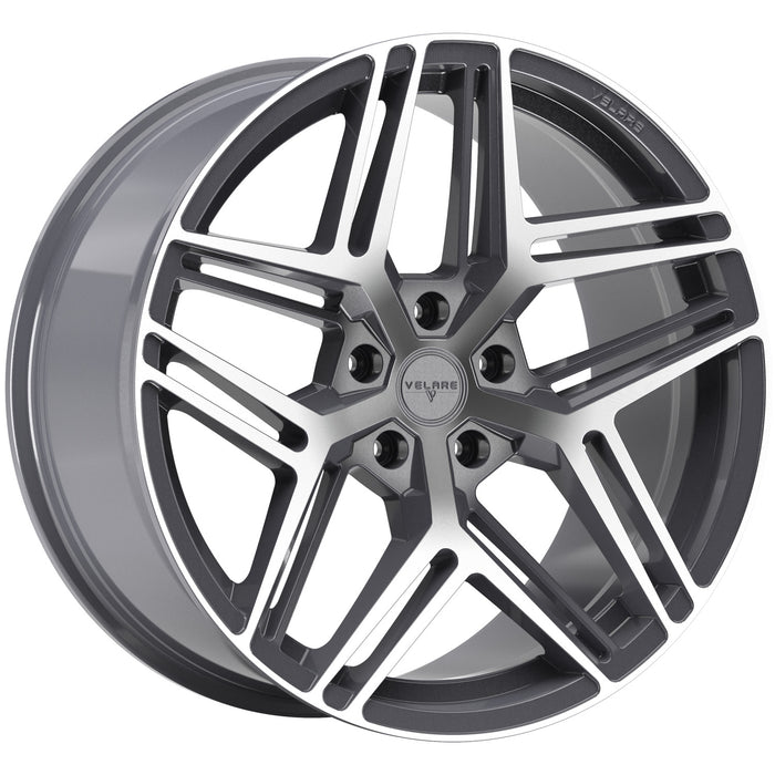 Velare-VLR16-Platinum-Grey-Machined-Face-Grey-19x8.5-73.1-wheels-rims-felger-Felgkongen